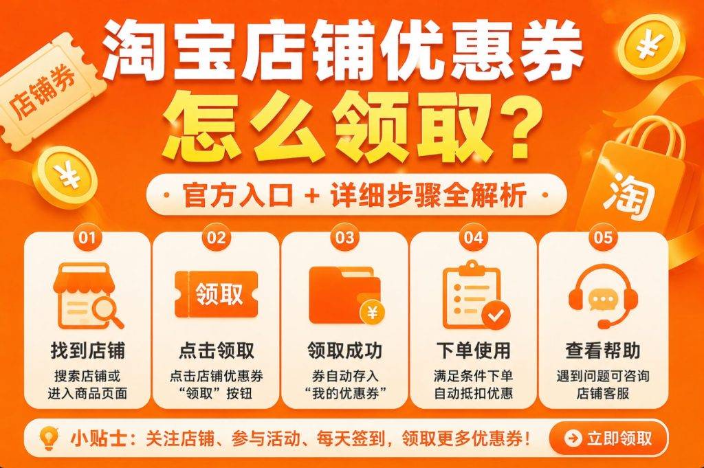 淘宝店铺优惠券怎么领取？使用方法、领取入口及失效原因详解-全网内部优惠券免费领-淘宝京东拼多多抖音快手优惠券+外卖电影快递红包随便领！！