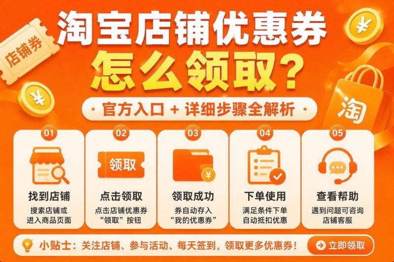 淘宝店铺优惠券怎么领取？使用方法、领取入口及失效原因详解-全网内部优惠券免费领-淘宝京东拼多多抖音快手优惠券+外卖电影快递红包随便领！！